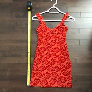 NASTY GAL X MINKPINK Burnt orange mini dress NWT